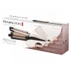 Automatyczna lokówka Remington CI91AW — różowe złoto/czarny, beczka w kształcie S, powłoka ceramiczna, 150–210°C, 3 m przewód obrotowy