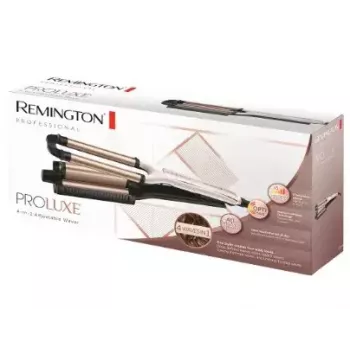 Automatyczna lokówka Remington CI91AW — różowe złoto/czarny, beczka w kształcie S, powłoka ceramiczna, 150–210°C, 3 m przewód obrotowy