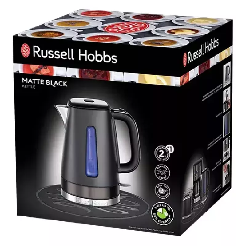 Czajnik elektryczny Russell Hobbs 1,7 L 2400 W Czarny
