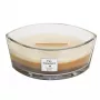 Świeca WoodWick 76904 Karmel Wanilia Beżowy Brązowy Biały 1 szt. 190,5 mm