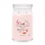 Świeca woskowa cylindryczna Yankee Candle 1629962E Cytrusowo-Kwiatowa Wanilia Różowa 157 mm 9,3 cm 567 g