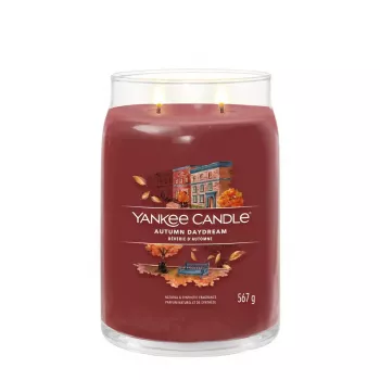 Świeca woskowa Yankee Candle 1743378E czerwona 157 mm wysokości 9,3 cm średnicy 567 g