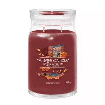 Świeca woskowa Yankee Candle 1743378E czerwona 157 mm wysokości 9,3 cm średnicy 567 g