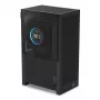 Obudowa PC NZXT H2 Flow Small Form Factor (SFF) — Mini-ITX, 2x zatoki 2,5 cala, szkło hartowane, czarna, 181×263×435 mm