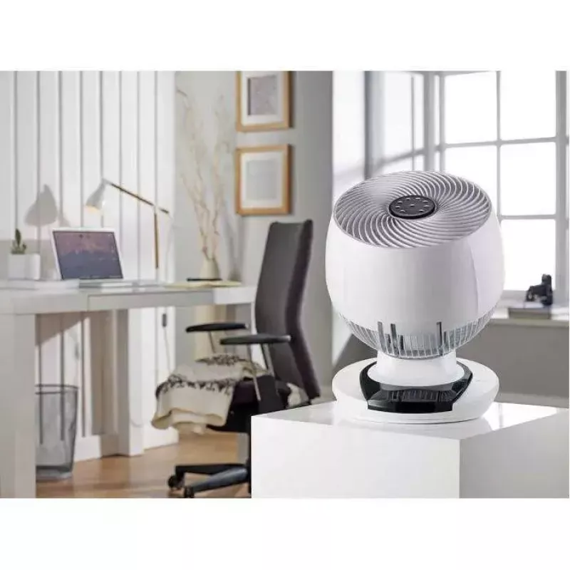 Wentylator stołowy łopatkowy Meaco MeacoFan 1056 biały — 12 prędkości, 23,5 W, AC 220–240 V