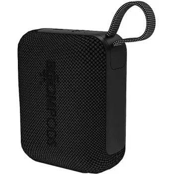 Przenośny głośnik Bluetooth Boompods Beachboom Mini Czarny — kompaktowe bezprzewodowe audio, wbudowana bateria