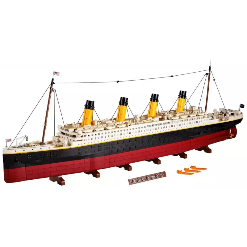 LEGO zestaw konstrukcyjny ICONS 10294 Titanic replika modelu — 9 090 elementów, 18+