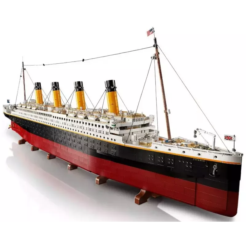LEGO zestaw konstrukcyjny ICONS 10294 Titanic replika modelu — 9 090 elementów, 18+