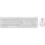 Logitech MK950 Signature cienki klawiatura mysz w zestawie Biuro RF bezprzewodowa + Bluetooth QWERTY duńsko-fińsko-norwesko-szwedzka biała