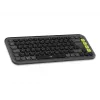 Zestaw klawiatura i mysz Logitech POP Icon QZERTY Bluetooth Mini grafitowo-zielony
