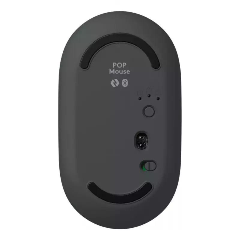 Zestaw klawiatura i mysz Logitech POP Icon QZERTY Bluetooth Mini grafitowo-zielony