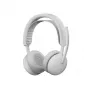 Zestaw słuchawkowy Logitech Zone Wireless 2 ES — Przewodowy i bezprzewodowy (Bluetooth), USB-C, nauszny, kabel 1,5 m, biały, 212 g
