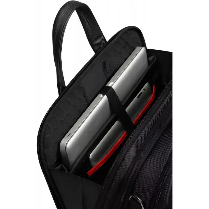 Aktówka Samsonite PRO-DLX 6 39.6 cm rozszerzana czarna