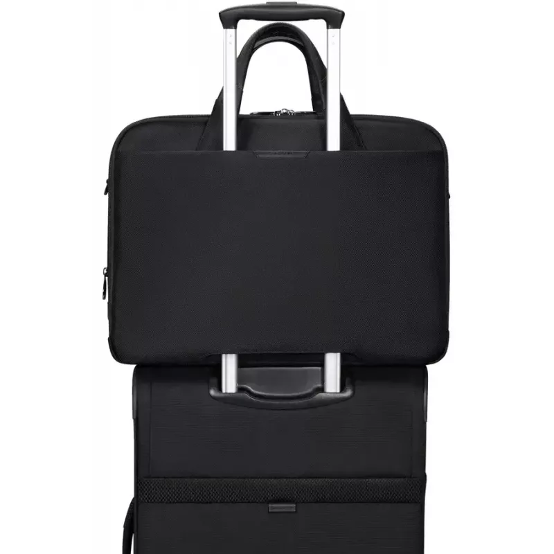 Aktówka Samsonite PRO-DLX 6 43,9 cm Czarna Rozszerzalna