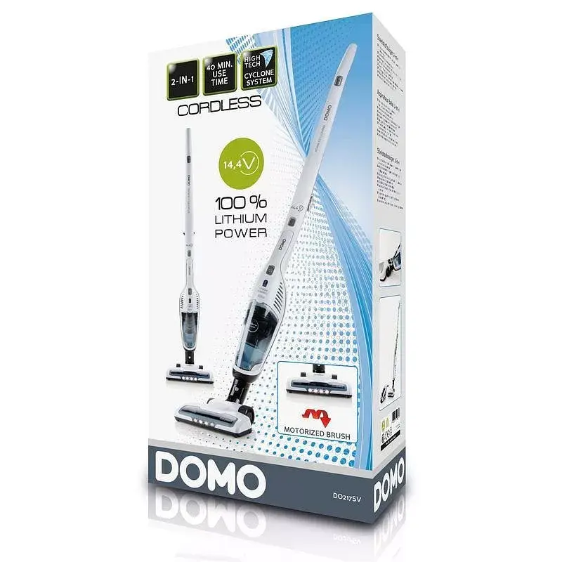 Odkurzacz pionowy 2-w-1 Domo DO217SV
