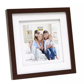 Pojedyncza ramka na zdjęcie Deknudt S65KQ1 Brązowa 225x225 mm