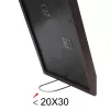 Pojedyncza ramka na zdjęcie Deknudt S65KQ1 Brązowa 20X30