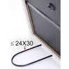 Pojedyncza ramka na zdjęcie Deknudt S41JL1 biała drewniana 232x318mm