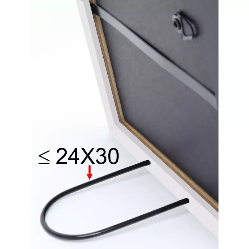 Pojedyncza ramka na zdjęcie Deknudt S41JL1 biała drewniana 232x318mm