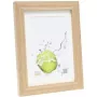 Ramka na zdjęcia Deknudt S66KH1 P1 18x24 — dębowa ramka drewniana z passe-partout na obraz o wymiarach 18×24 cm