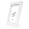 Pojedyncza ramka na zdjęcie Deknudt S66KF1 P1 Biała MDF Szkło Drewno 30x40