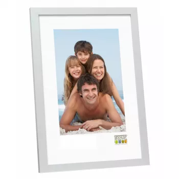 Pojedyncza ramka na zdjęcie Deknudt S44CD1 Srebrna MDF Drewno 320x470mm