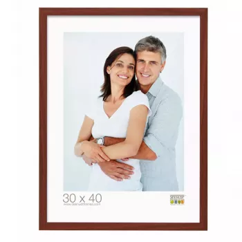 Pojedyncza ramka na zdjęcia Deknudt S44CH3 Brązowa drewniana 320x420 mm