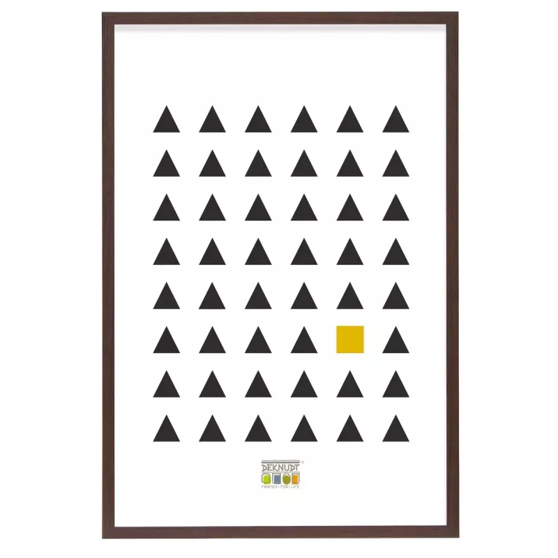 Pojedyncza ramka na zdjęcie Deknudt S44CH4 Brązowa 30X40