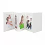 Album fotograficzny Deknudt Leporello biały 8 arkuszy 13 x 18 cm