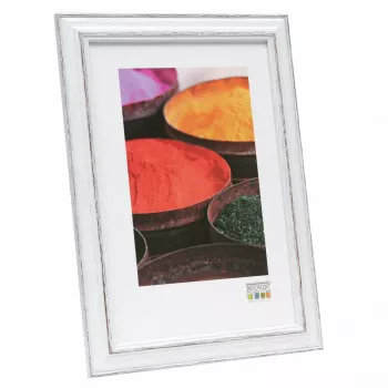 Pojedyncza ramka na zdjęcia Deknudt S221H3 Czarno-biała Drewniana 260x347 mm