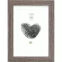 Ramka na zdjęcia Deknudt S66KH3 Wood szary Oak 18x24 cm z passe-partout
