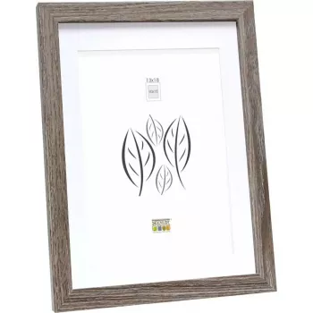 Ramka na zdjęcia Deknudt S66KH3 Wood szary Oak 20x25 cm z passe-partout