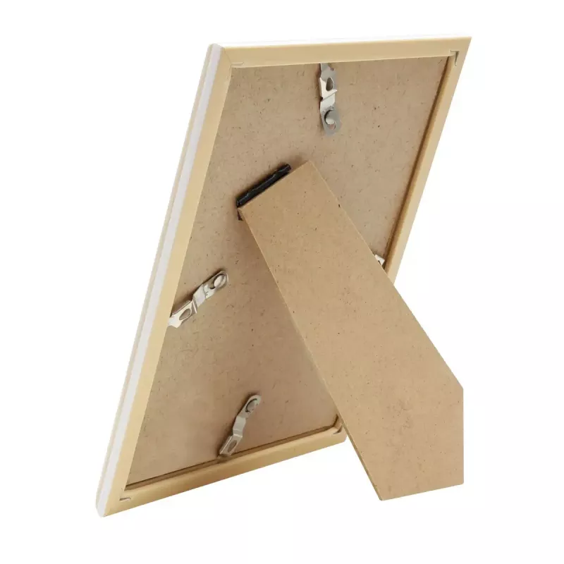Pojedyncza ramka na zdjęcia Deknudt S46WG3 P1 Natural biały 199x259 mm