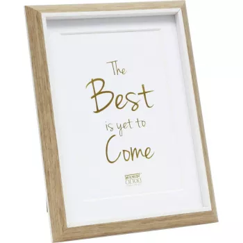 Ramka na zdjęcia Deknudt Resin Frame S46WG4 P1 13x18 cm Nature biały z passe-partout