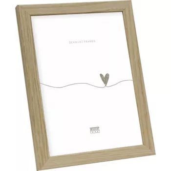 Photo frame Deknudt S47CJ1 solid oak for A4 (21 x 29.7 cm)