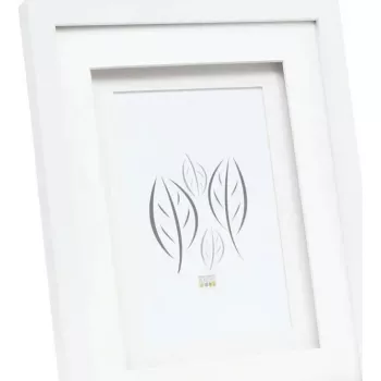 Ramka na zdjęcia Deknudt Double Passepartout S65KK1 biała 15x20 cm drewno