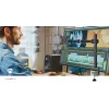 Uchwyt do monitora Nedis MMSIS110BK 81,3 cm 32 cale Czarny na biurko
