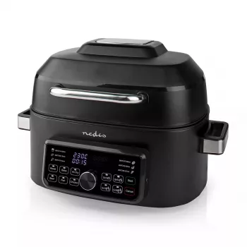 Gorące powietrze frytkownica Nedis KAAFG600BK 6 l 1660 W czarna