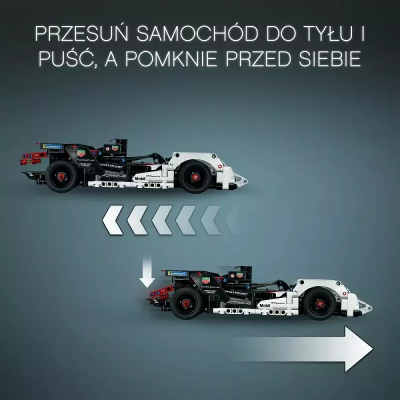 LEGO Brick Set Formula E Porsche 99X Electric model 42137 – zestaw konstrukcyjny