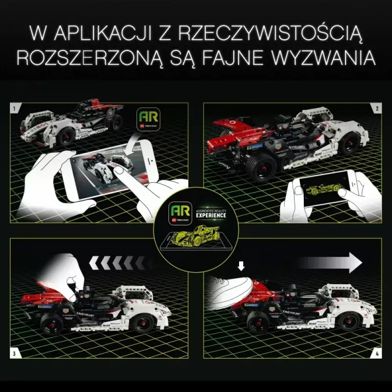 LEGO Brick Set Formula E Porsche 99X Electric model 42137 – zestaw konstrukcyjny