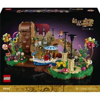 LEGO Ideas zestaw 21360 Villi Vonkka i fabryka czekolady – kolekcjonerski zestaw do zbudowania od LEGO, numer zestawu 21360