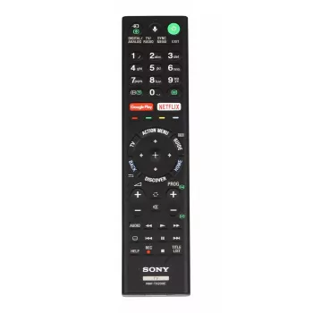 Pilot zdalnego sterowania Sony RMF-TX200E do Smart TV z funkcją sterowania głosem i podświetlanymi przyciskami