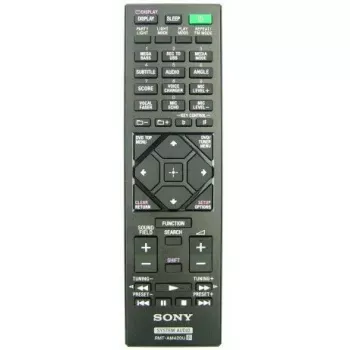 Pilot Sony RMT-AM420U — pilot zamienny do wybranych urządzeń Sony, działanie na podczerwień, kompaktowa konstrukcja ręczna