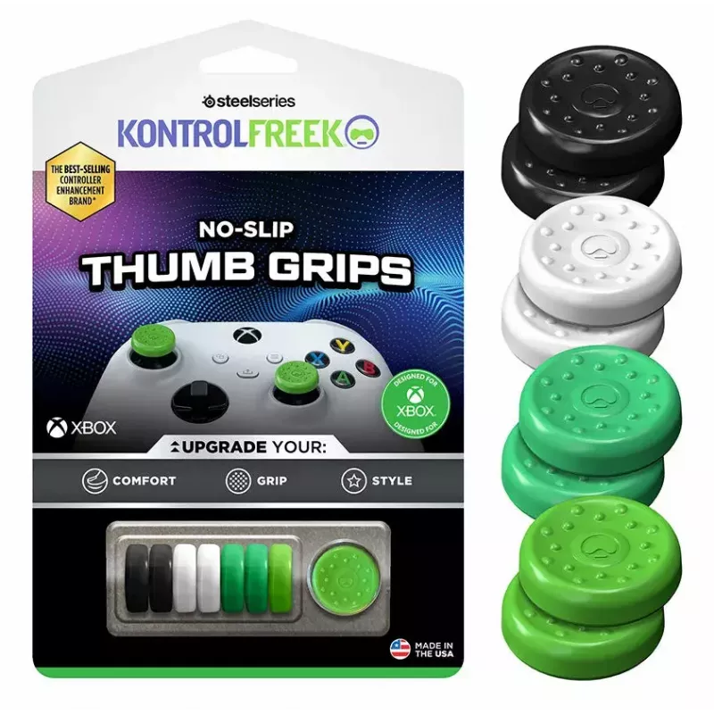Thumb grip cap Steelseries 1020-XBX Czarny zielony biały Xbox 360 One Series S X