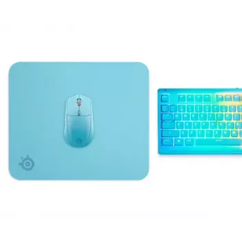 Podkładka pod mysz Steelseries QcK M Aqua 320x270mm Mikrofibra Guma