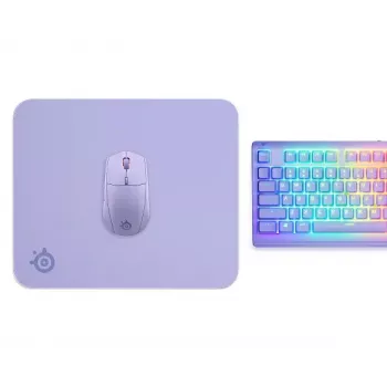 Podkładka pod mysz Steelseries QcK M Lavender 320x270 mm z mikrofibry