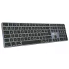 Klawiatura LogicKeyboard SKB-TM-UK pełnowymiarowa USB + Bluetooth, QWERTY UK English, tytanowa