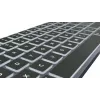 Klawiatura LogicKeyboard SKB-TM-UK pełnowymiarowa USB + Bluetooth, QWERTY UK English, tytanowa
