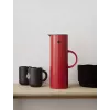 Termos próżniowy Stelton EM77 1L Czerwony Kemping Codzienne użytkowanie