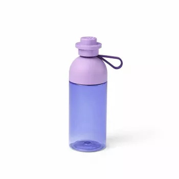 Bidon LEGO 40420004, 500 ml, fioletowy, plastikowa butelka sportowa z zakrętką
